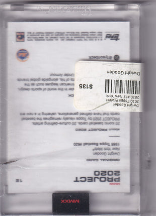 Dwight Gooden 2020 Topps Project 2020 #12 New York Mets