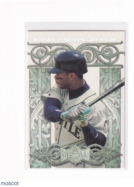 Ken Griffey Jr. 1996 Metal Universe Mother Lode #3 of 12 Seattle Mariners