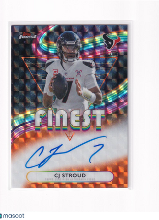 C.J. Stroud 2025 Topps Finest Football #FA-CJS Houston Texans 21/25
