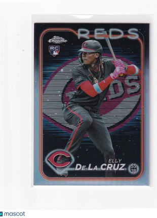 Elly De La Cruz 2024 Topps Chrome #44 Cincinnati Reds RC