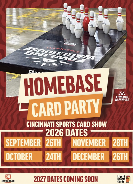 Home Base Card Party Vendor Table Reservation