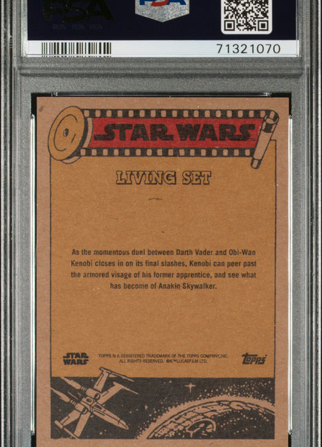 2022 Topps Star Wars Living Darth Vader #356 PSA 10